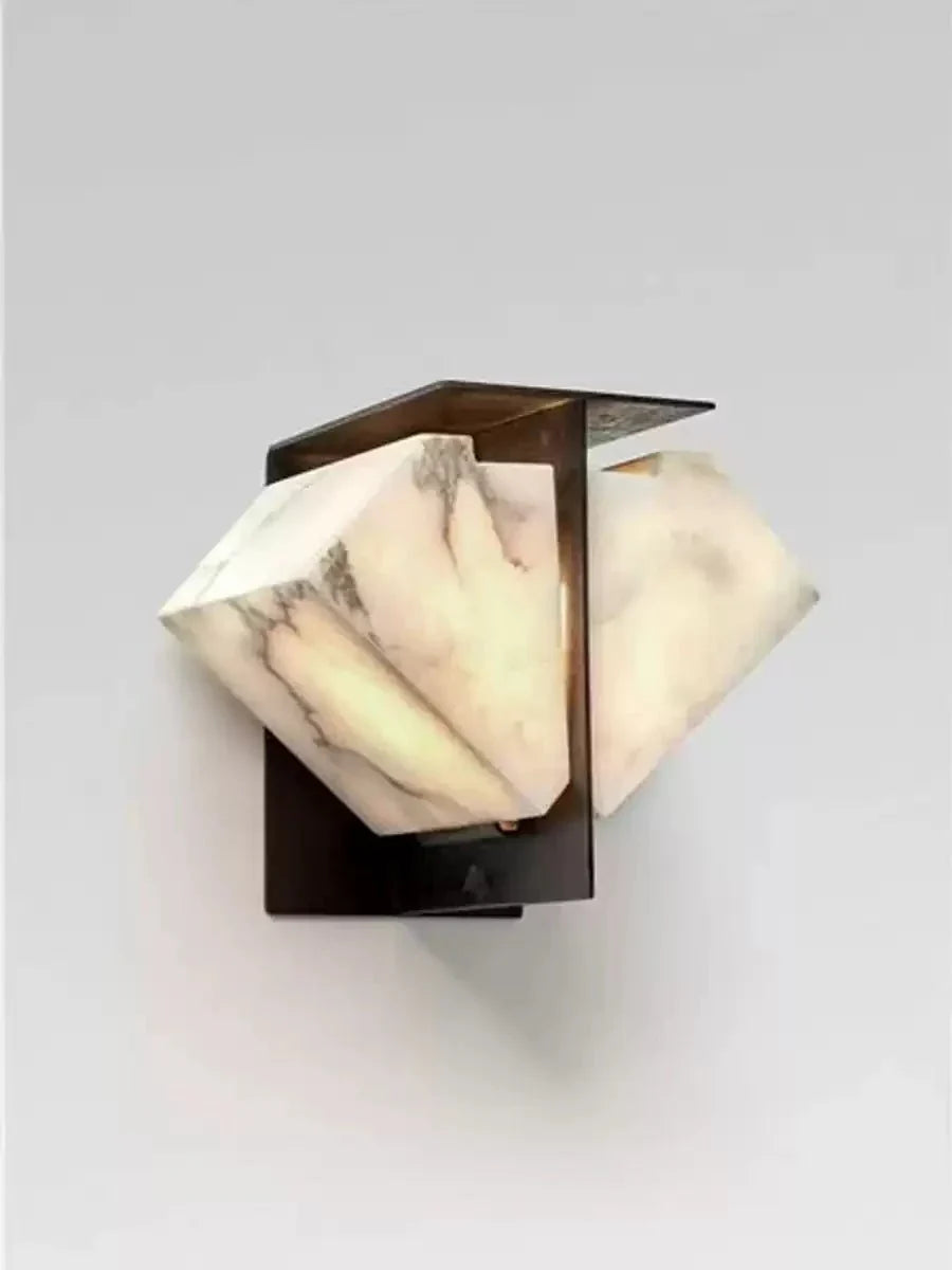 Albanelia Halo albasten wandlamp