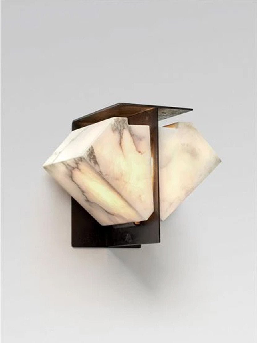 Albanelia Halo albasten wandlamp