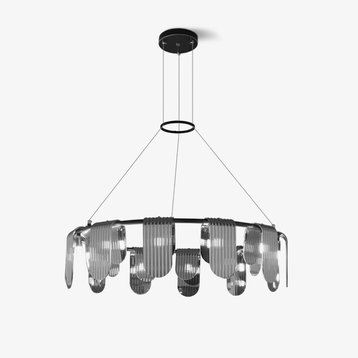 Celorella Moderne kroonluchter van glas