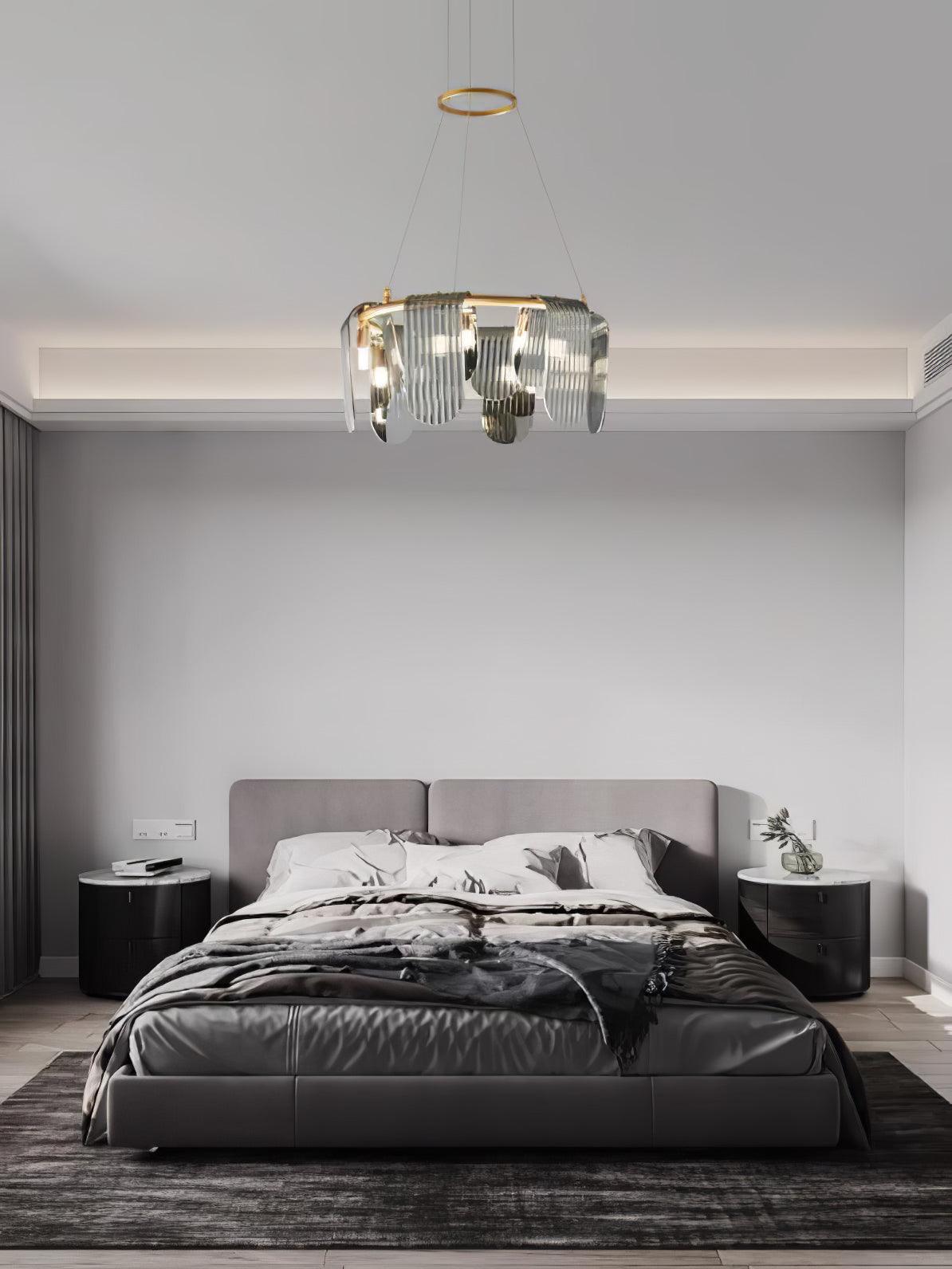 Celorella Moderne kroonluchter van glas