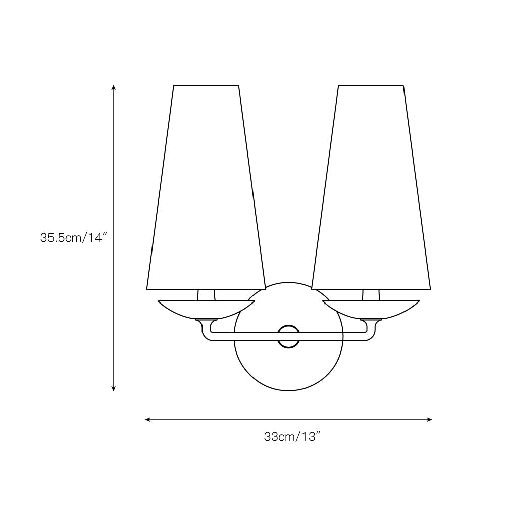 Sorerielle wandlamp