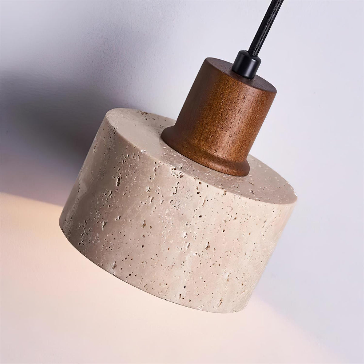 Caven hanglamp travertin Cluster