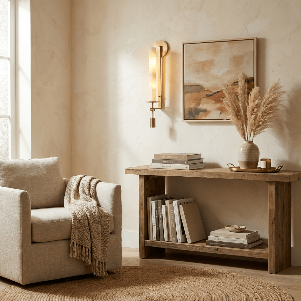 Albasten wandlamp Frans classicisme