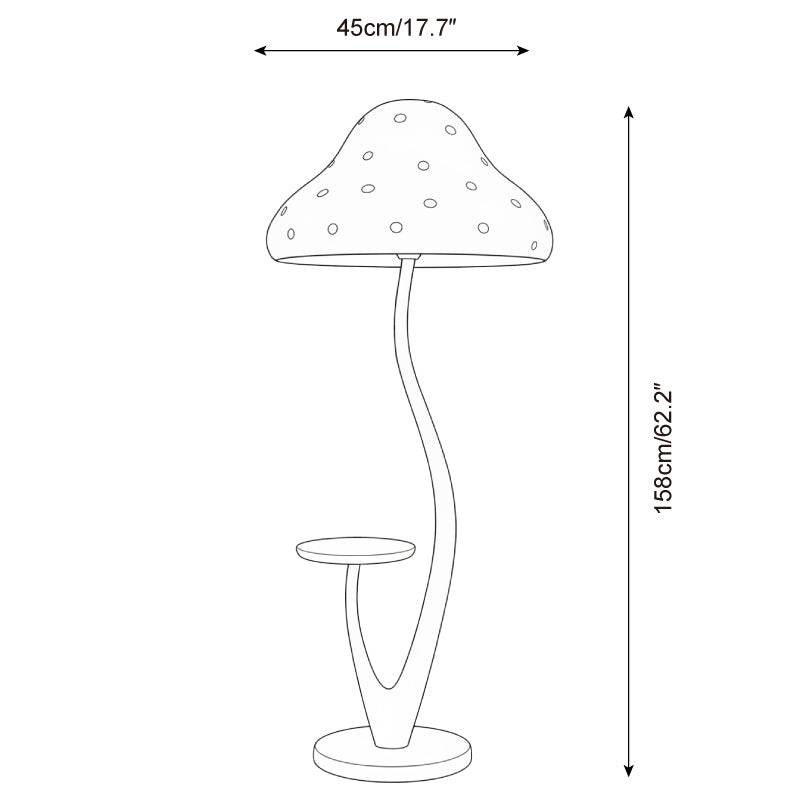 Mirelune vloerlamp