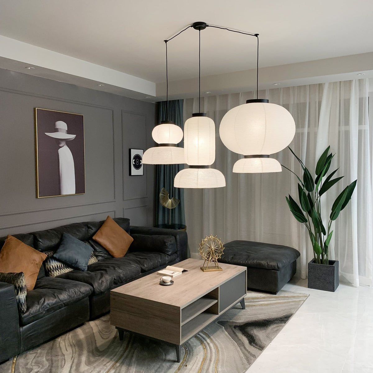 Quinvel Scandinavische hanglamp van papier