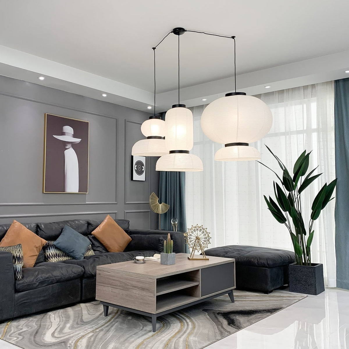 Quinvel Scandinavische hanglamp van papier