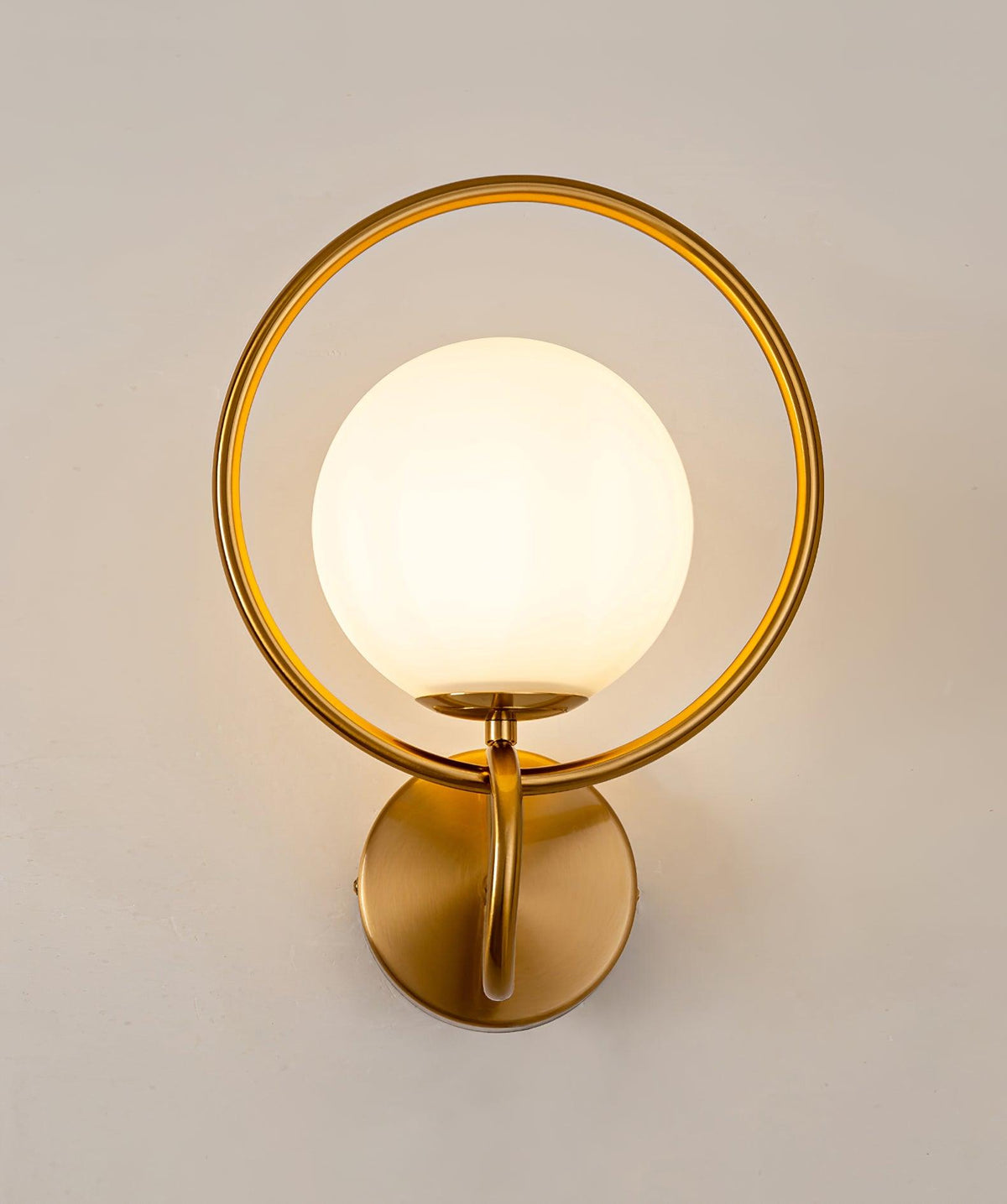 Zesilan wandlamp met glas