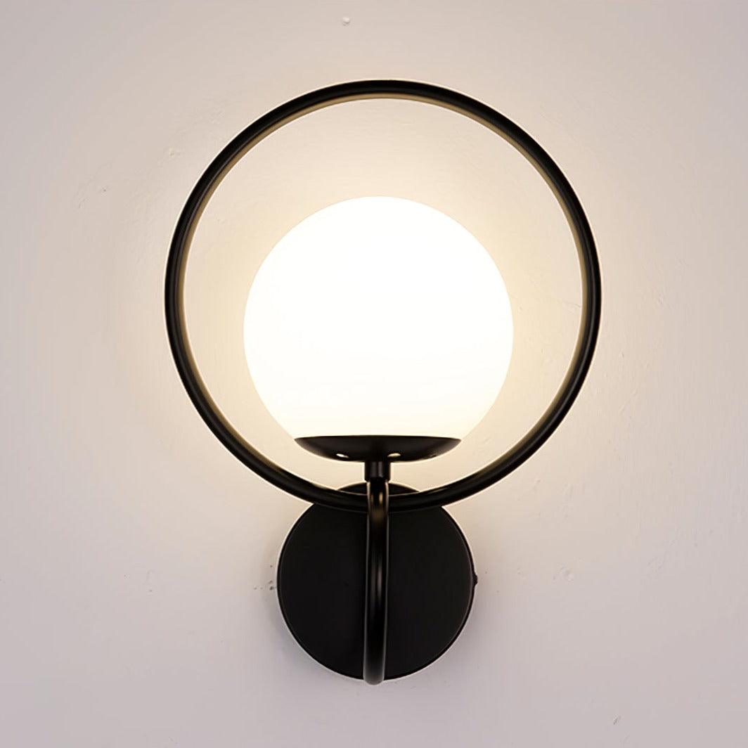 Zesilan wandlamp met glas