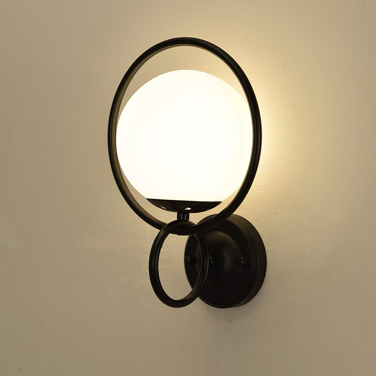 Zesilan wandlamp met glas