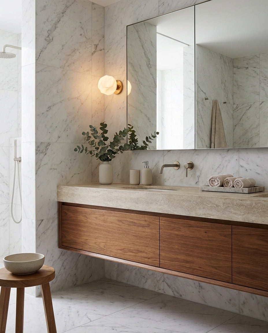 Norstone Albasten wandlamp