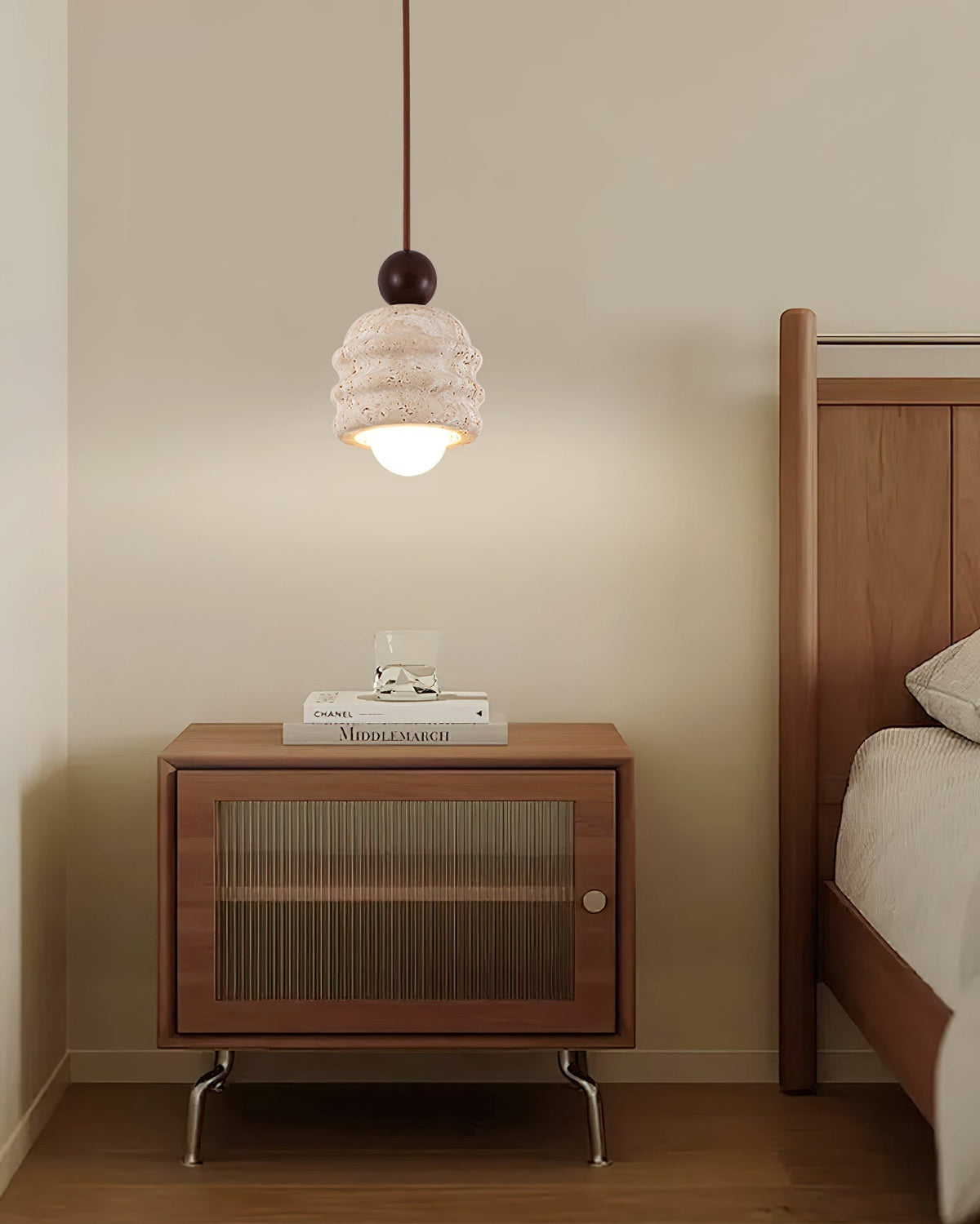 Tavinenne travertin Ripple hanglamp