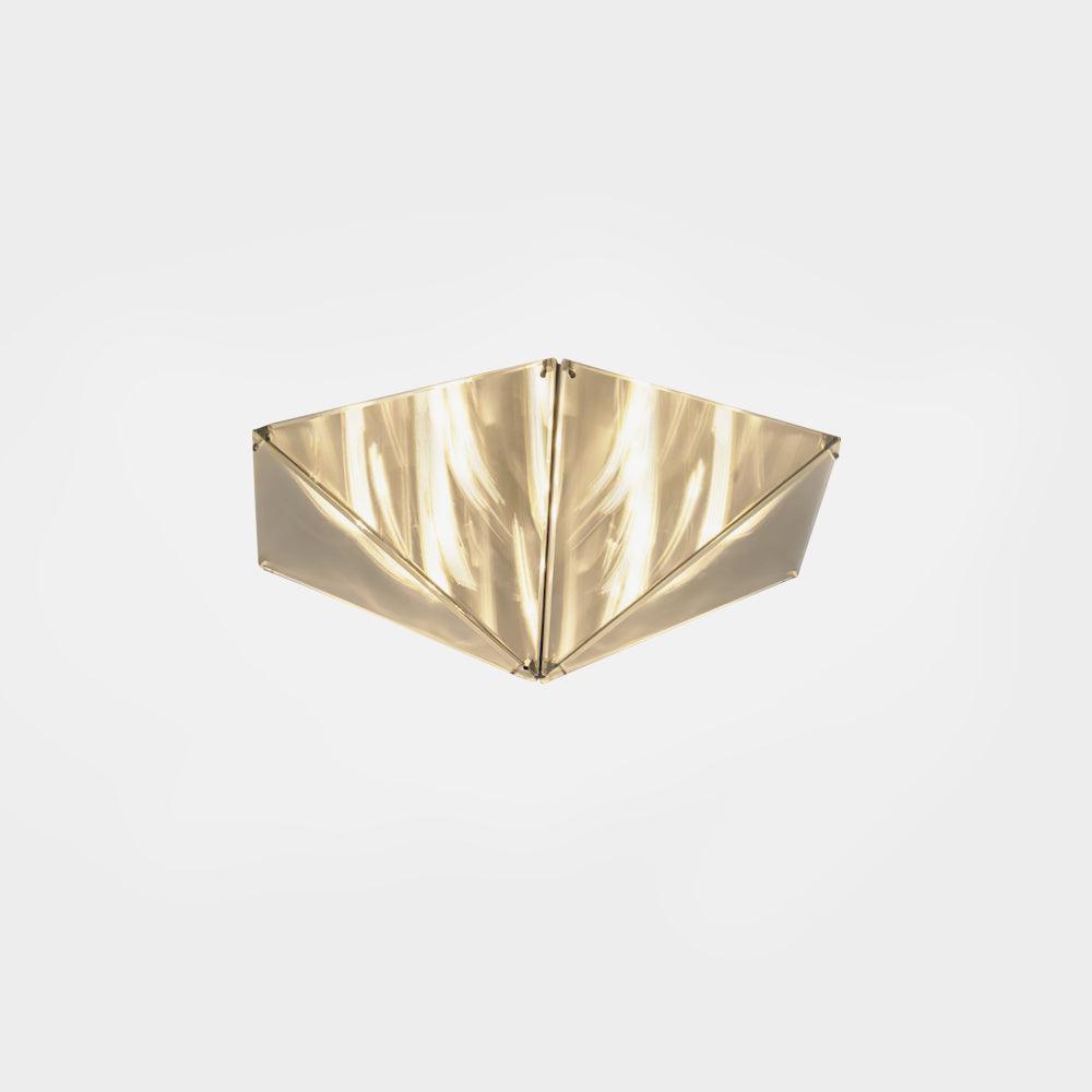 Facet Moderne hanglamp van glas met chrome afwerking