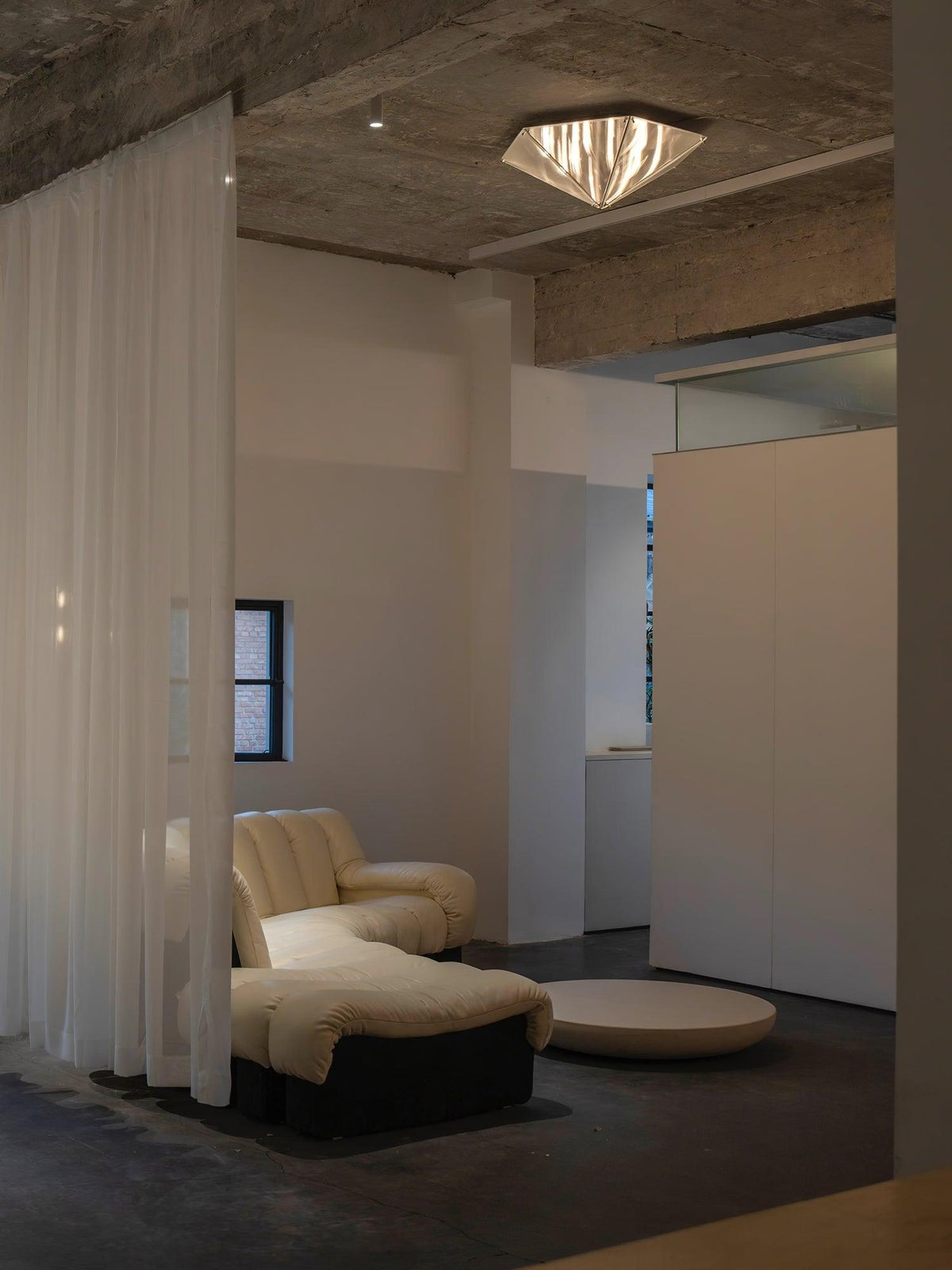 Facet Moderne hanglamp van glas met chrome afwerking