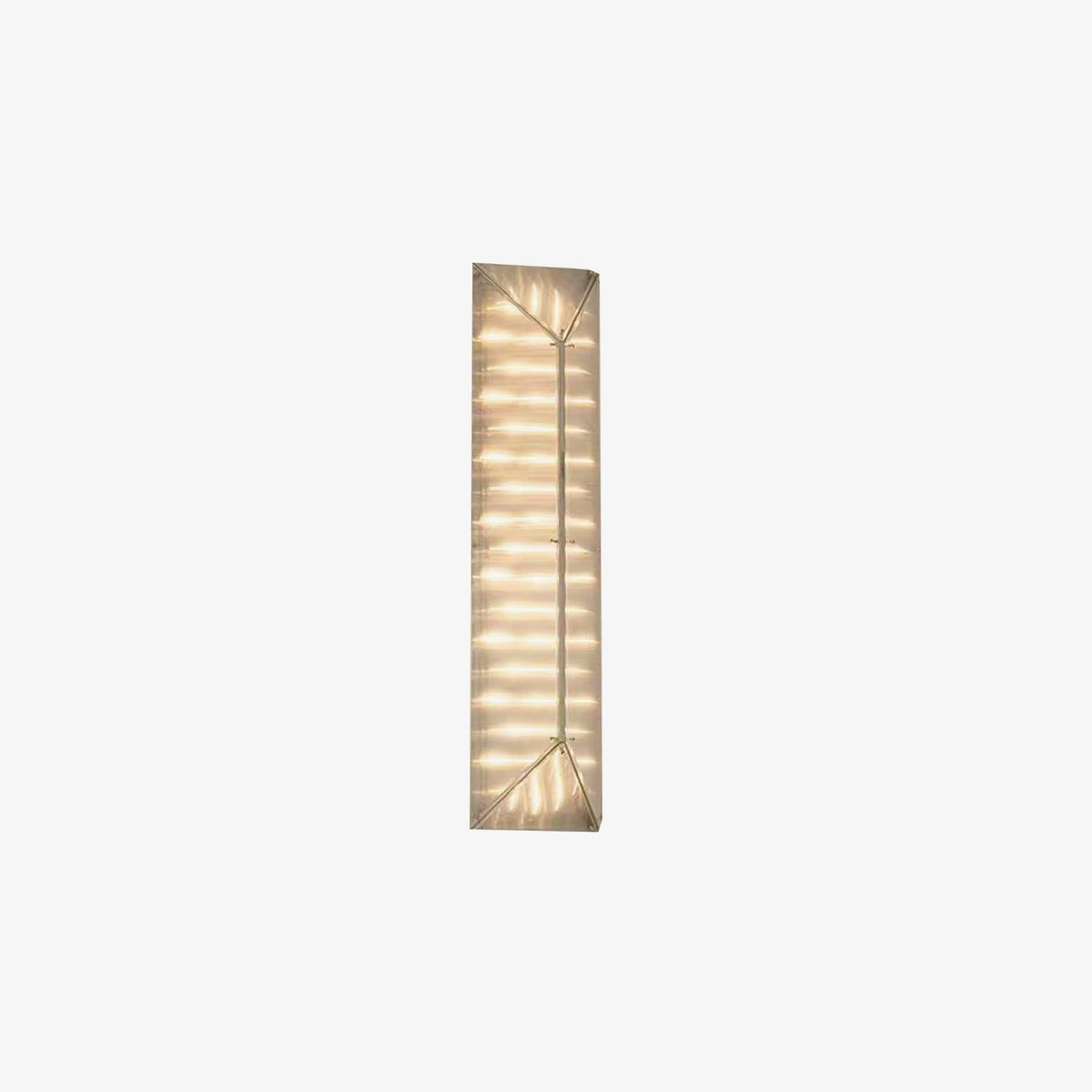 Prism Moderne wandlamp van glas met chroomafwerking