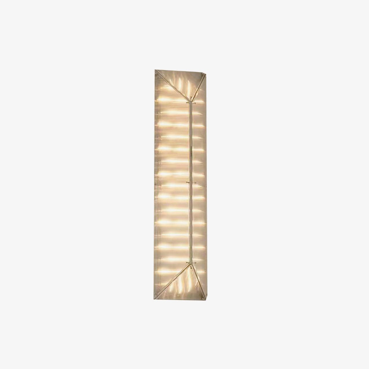 Prism Moderne wandlamp van glas met chroomafwerking