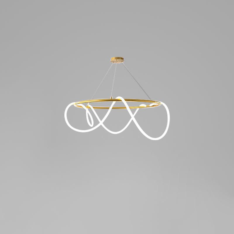 Vocor Kroonluchter Flexibel Silicone Curve Modern Elegant