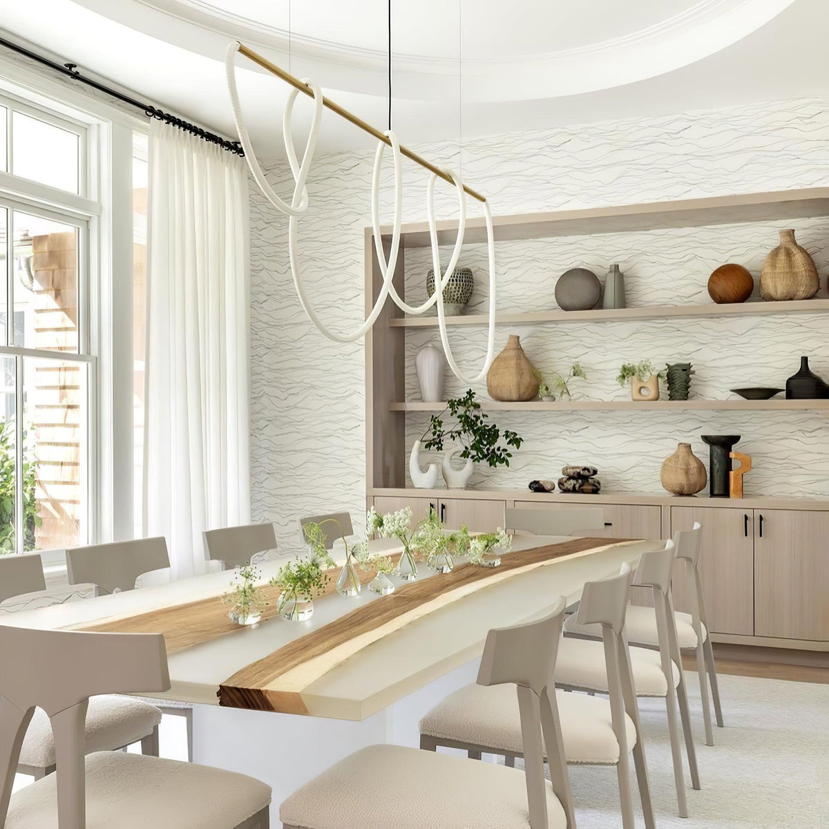 Vocor Kroonluchter Flexibel Silicone Curve Modern Elegant