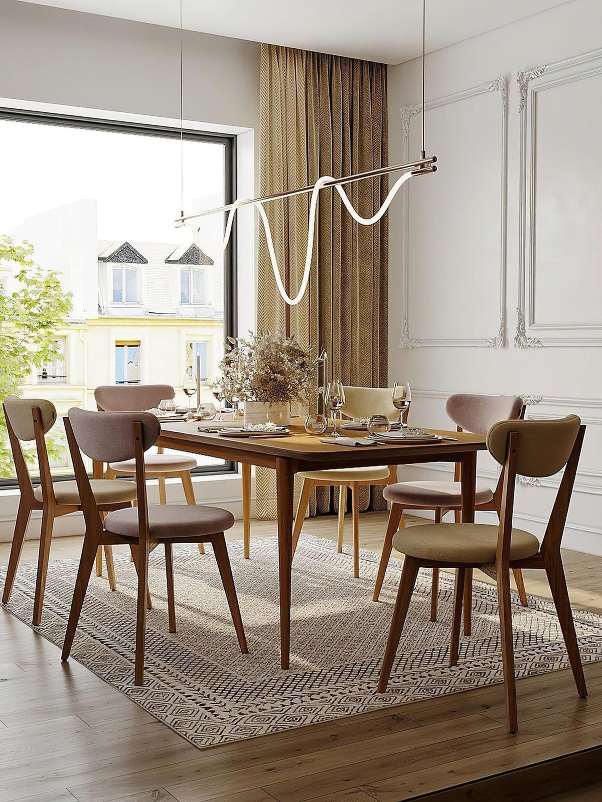 Vocor Kroonluchter Flexibel Silicone Curve Modern Elegant