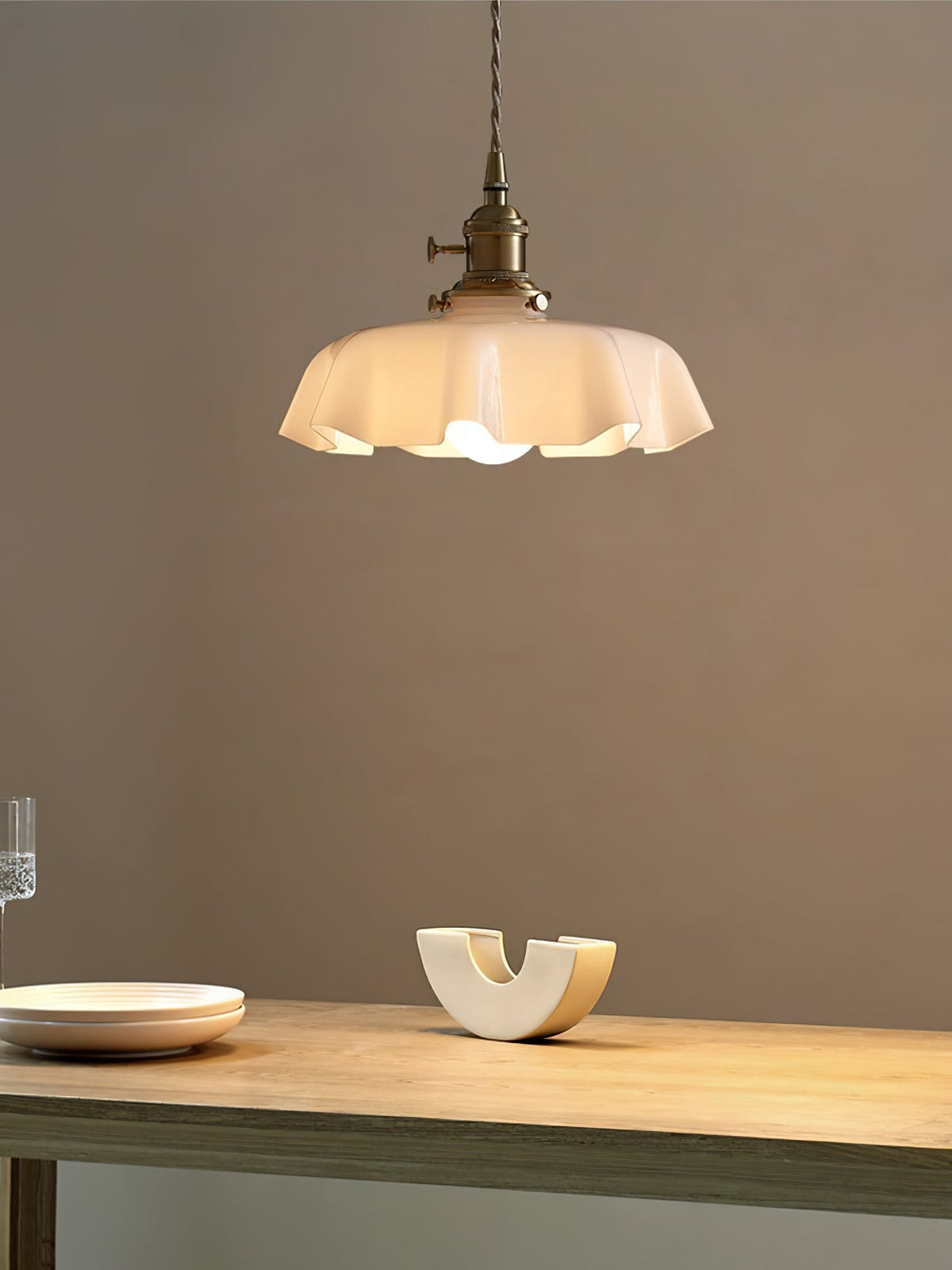 Liorivora hanglamp French Flower voor eetkamer