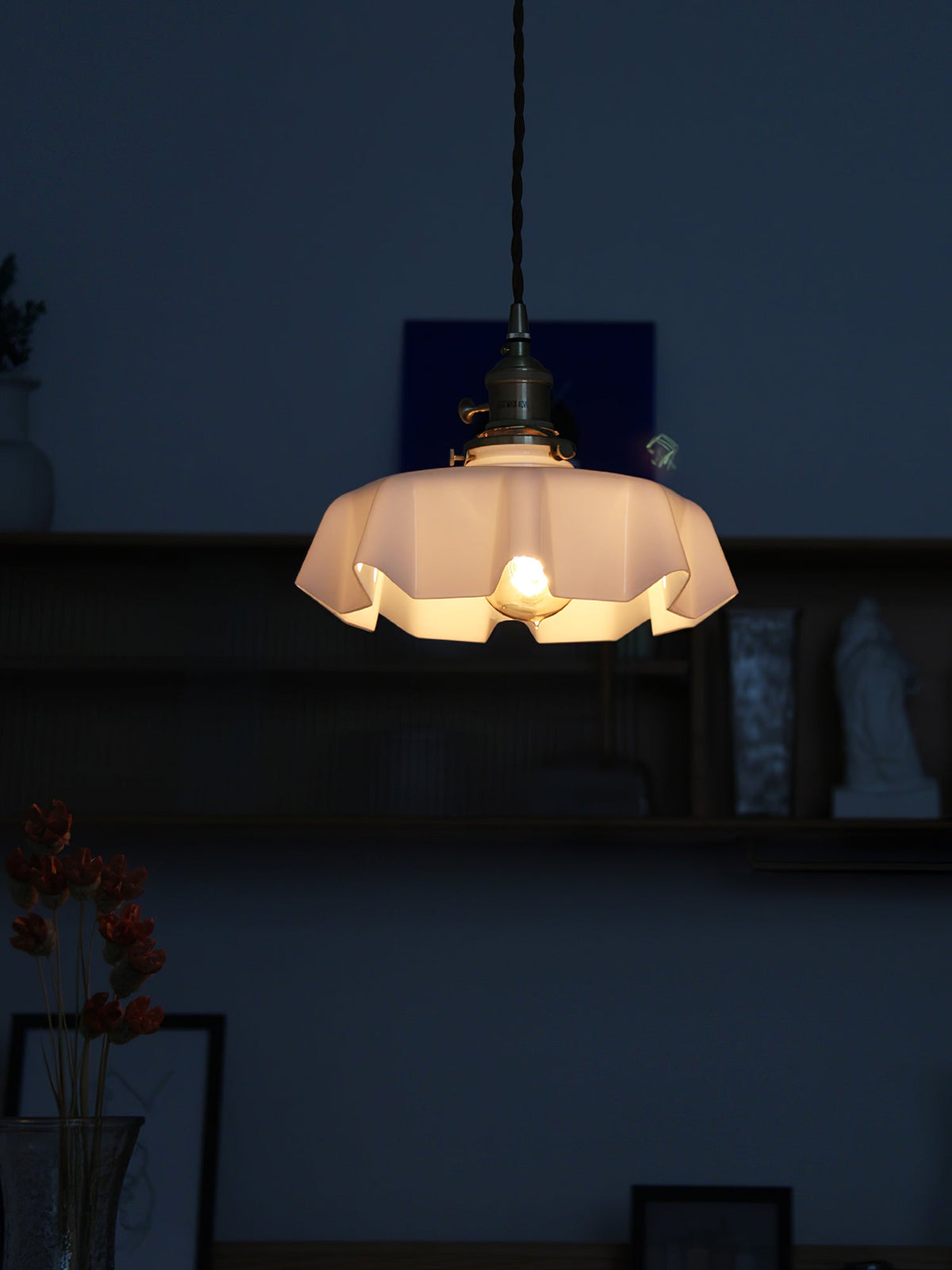 Liorivora hanglamp French Flower voor eetkamer