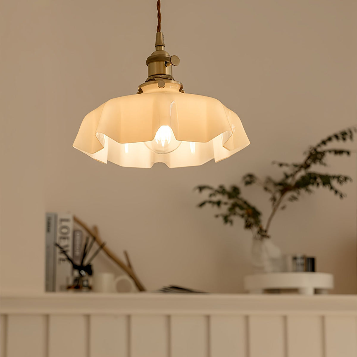 Liorivora hanglamp French Flower voor eetkamer