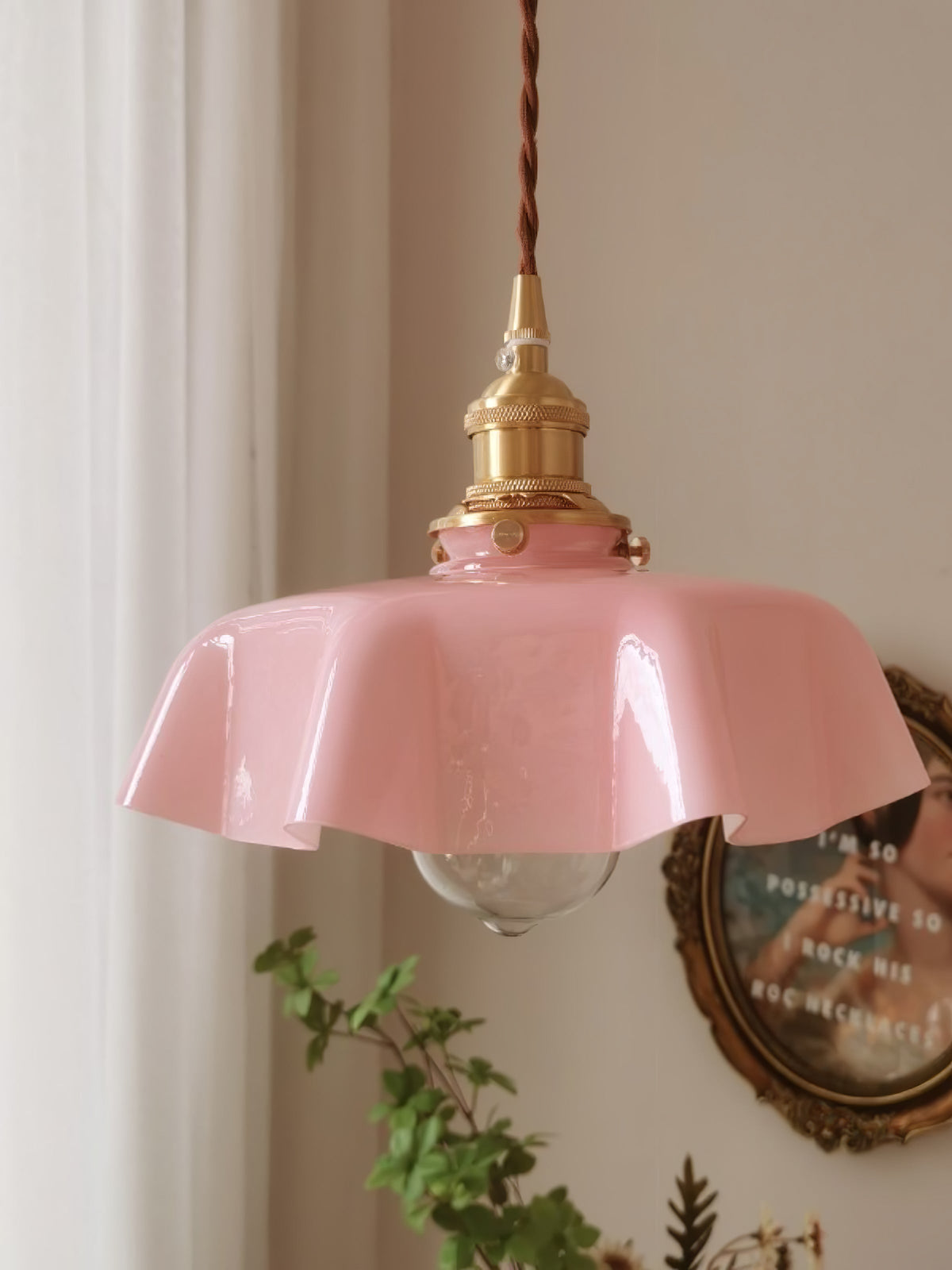 Liorivora hanglamp French Flower voor eetkamer