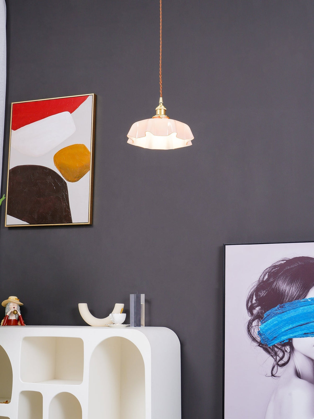 Liorivora hanglamp French Flower voor eetkamer