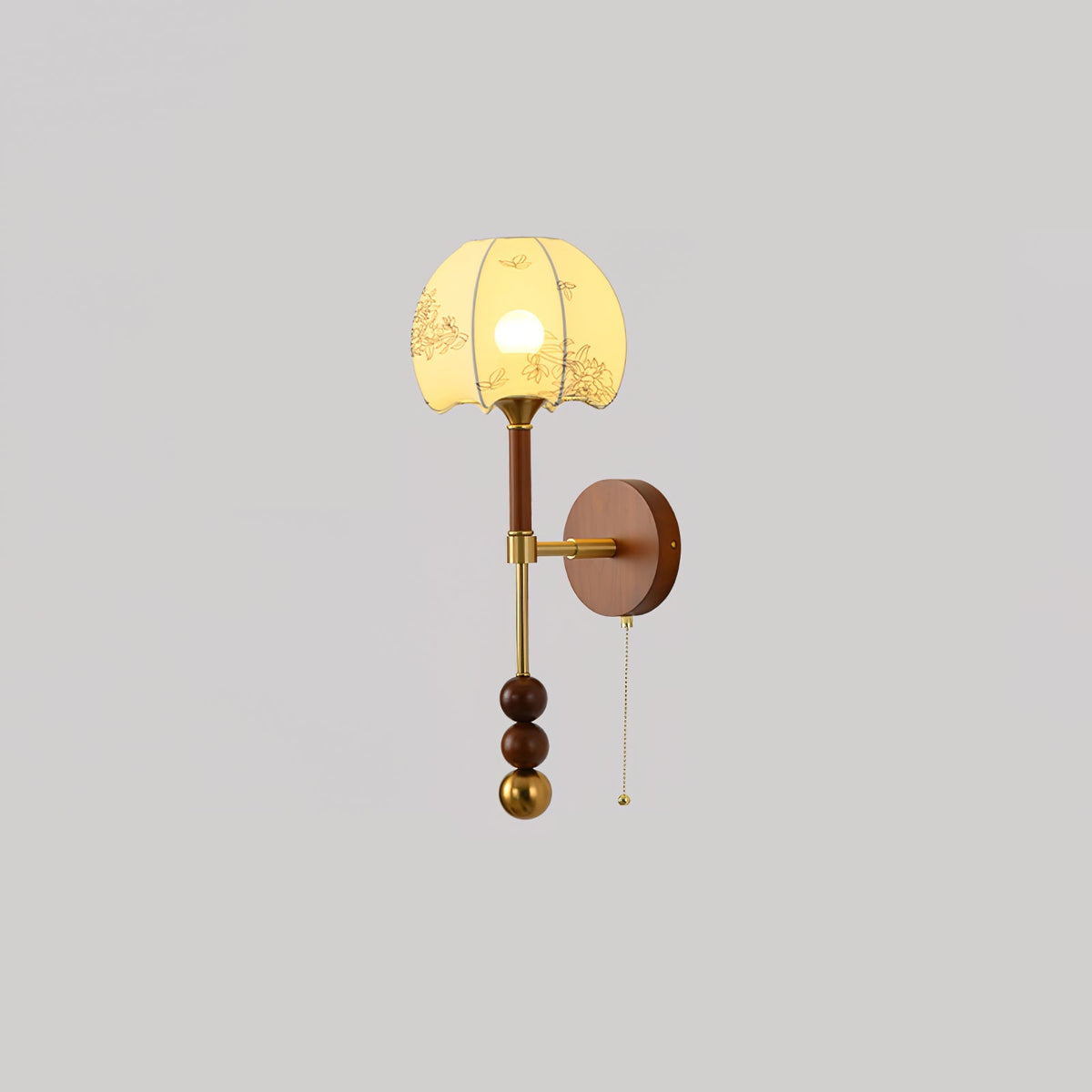 Hilda Roma elegantie wandlamp van hout