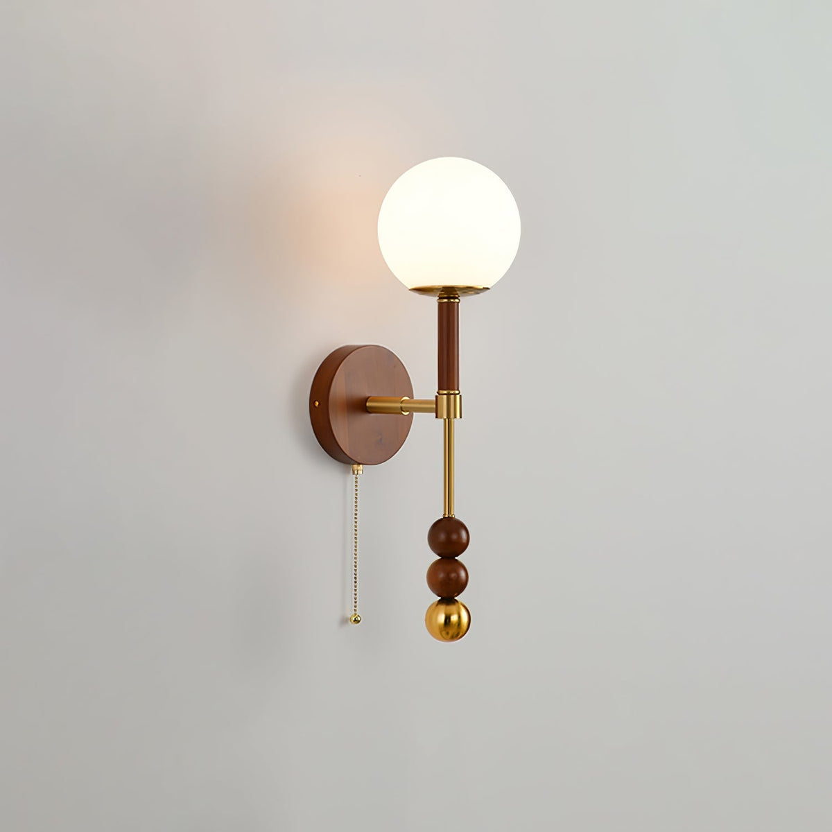 Hilda Roma elegantie wandlamp van hout