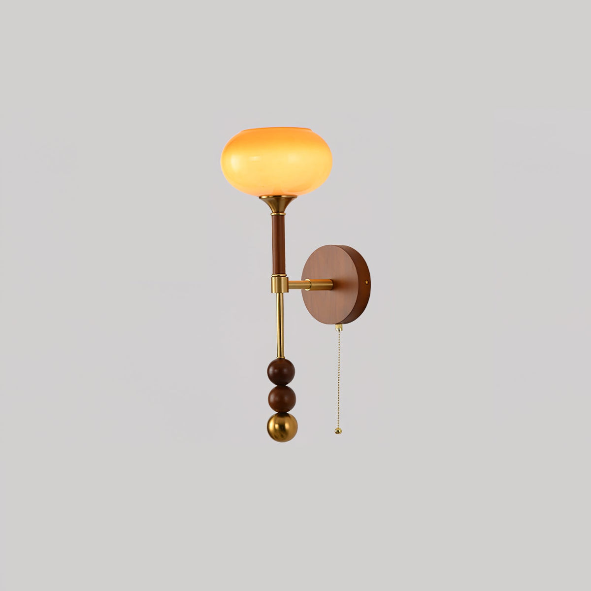 Hilda Roma elegantie wandlamp van hout
