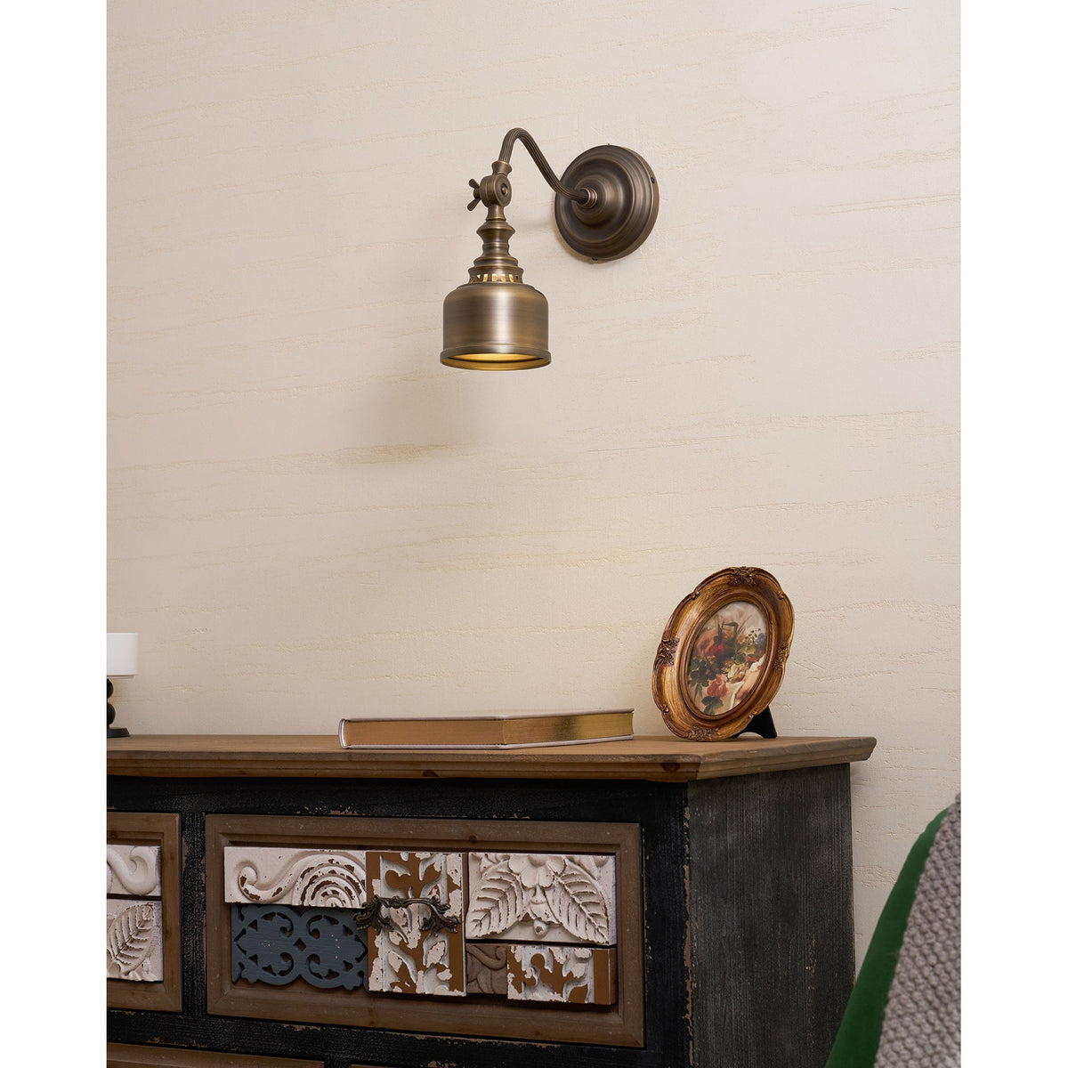 Orelelenne Gooseneck wandlamp