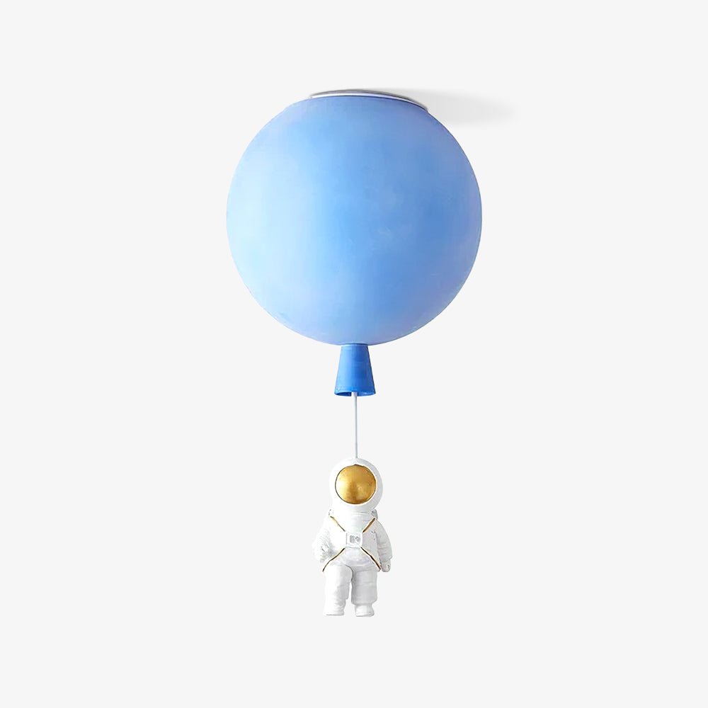 Nirerira plafondlamp acryl ballon astronaut speels kinderkamer