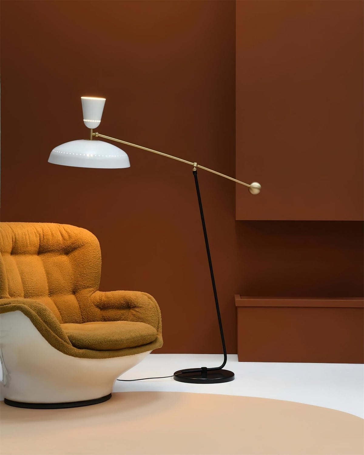 Lever vloerlamp