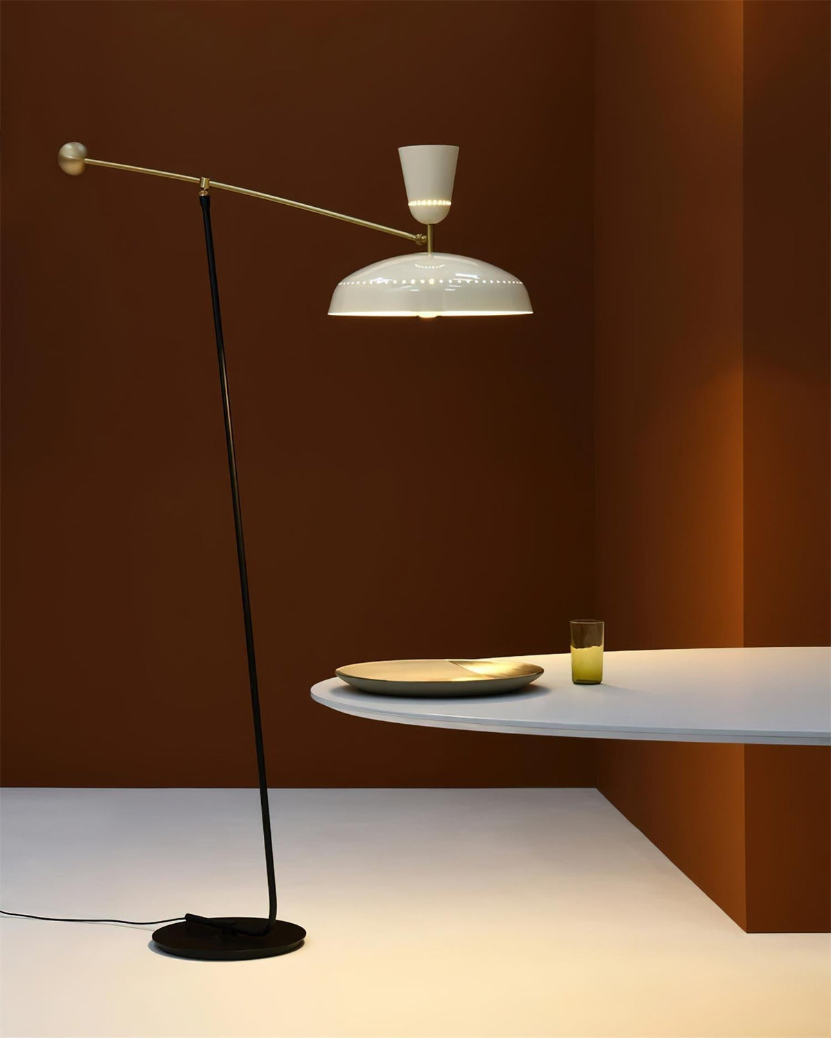 Lever vloerlamp