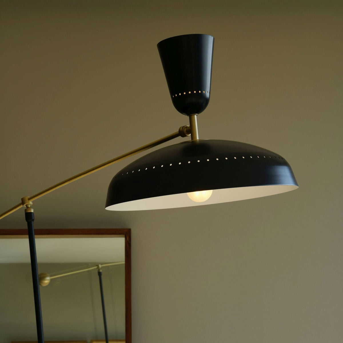 Lever vloerlamp