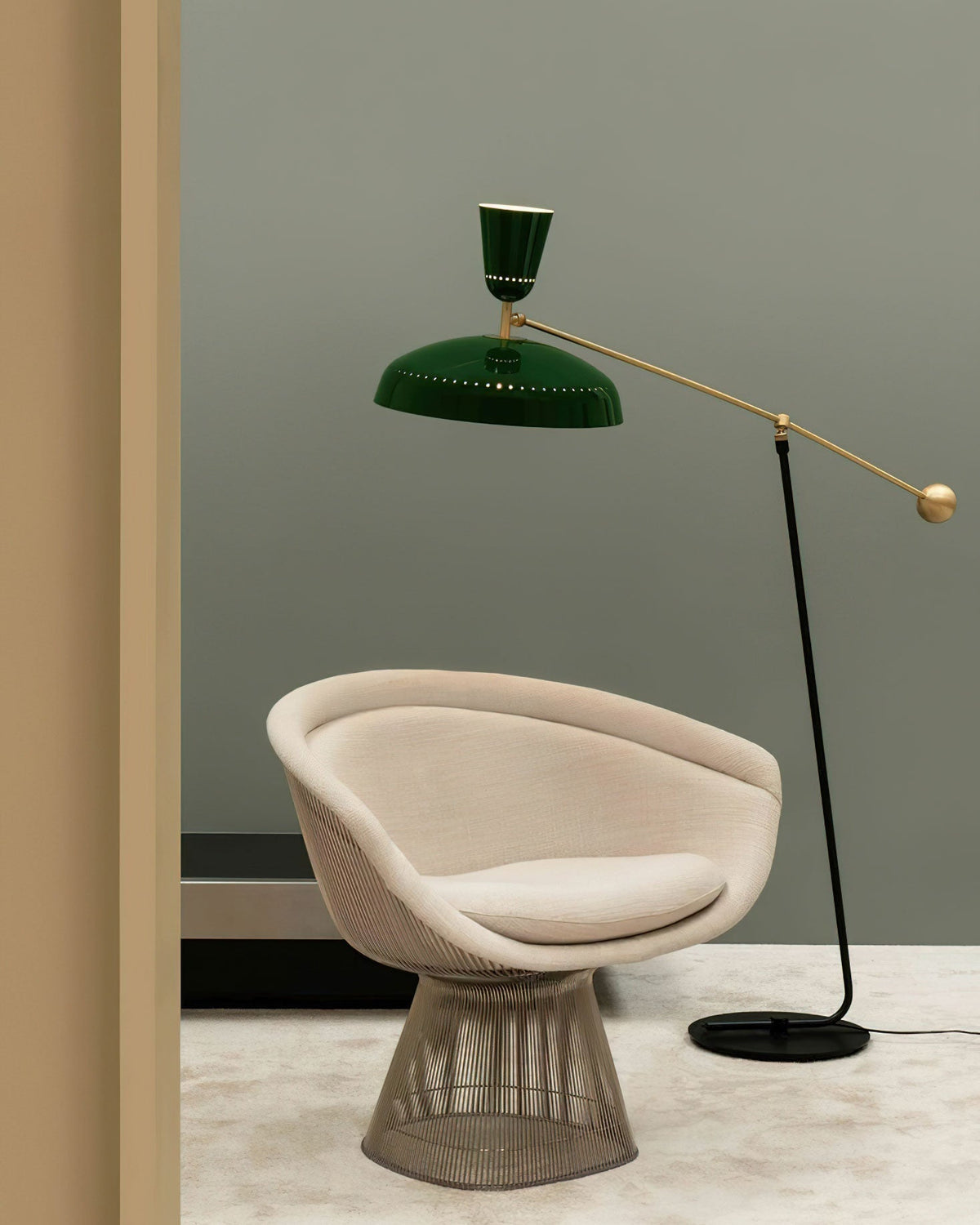 Lever vloerlamp
