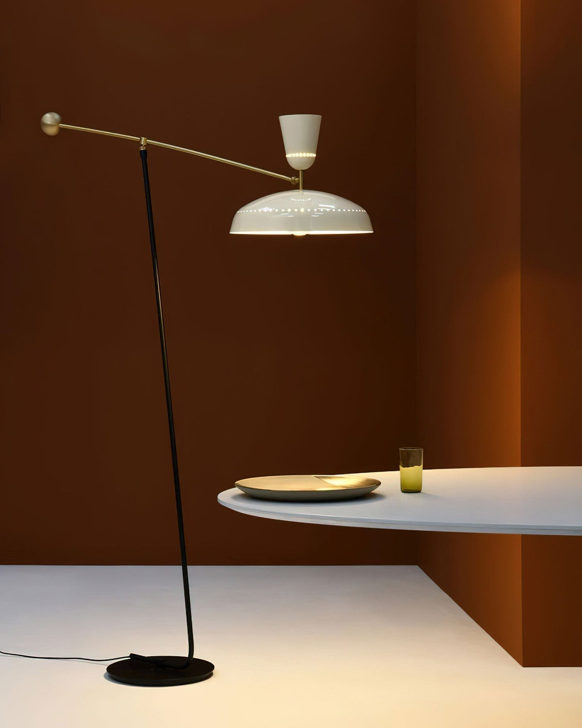 Lever vloerlamp