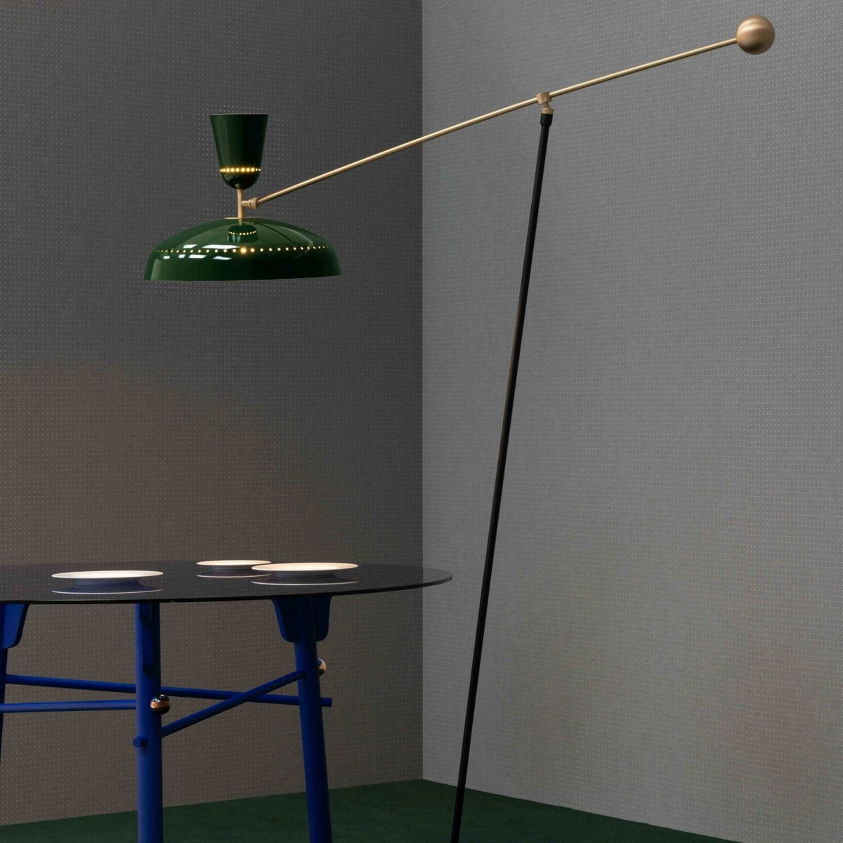 Lever vloerlamp