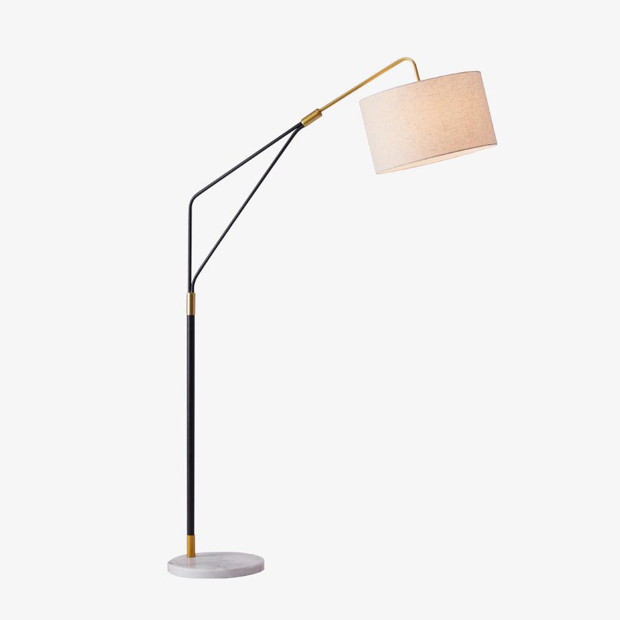 Eveny minimalistische vloerlamp met marmer