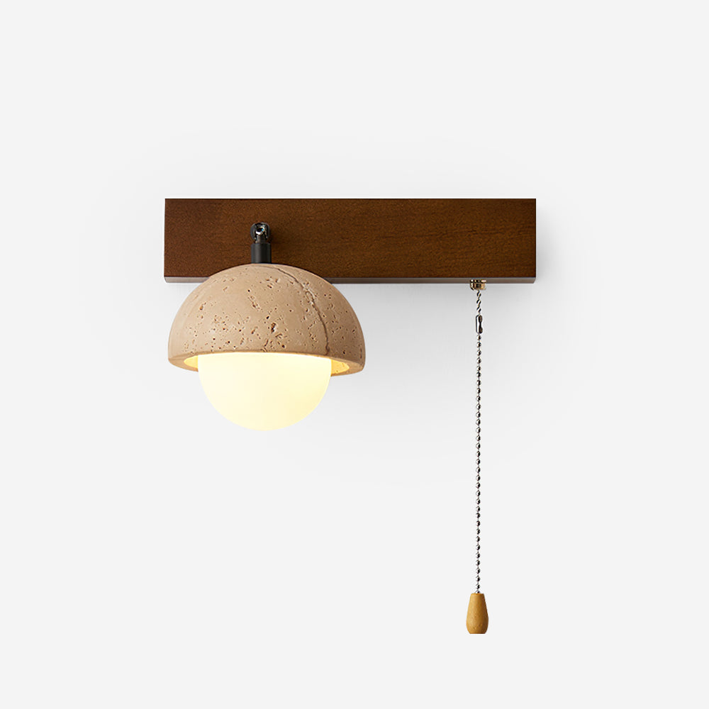 Valenelle travertin wandlamp