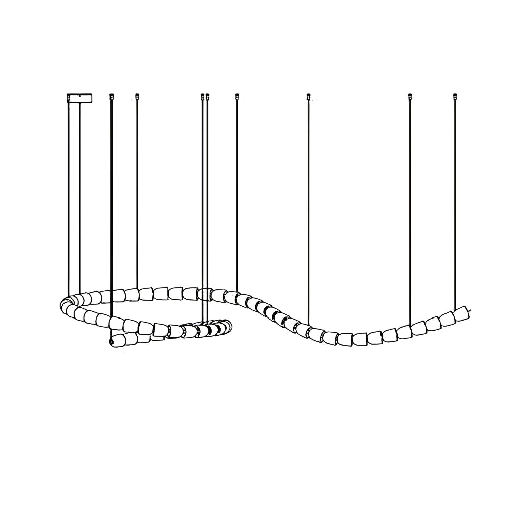 Nexus chroom kristal kroonluchter