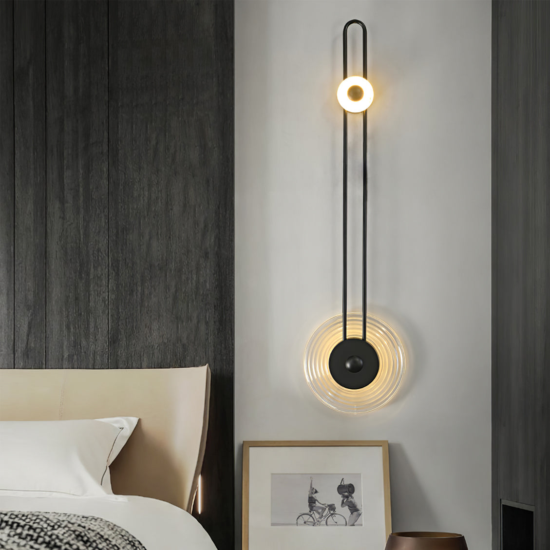Eiroraria wandlamp sculpturale geometrie albast