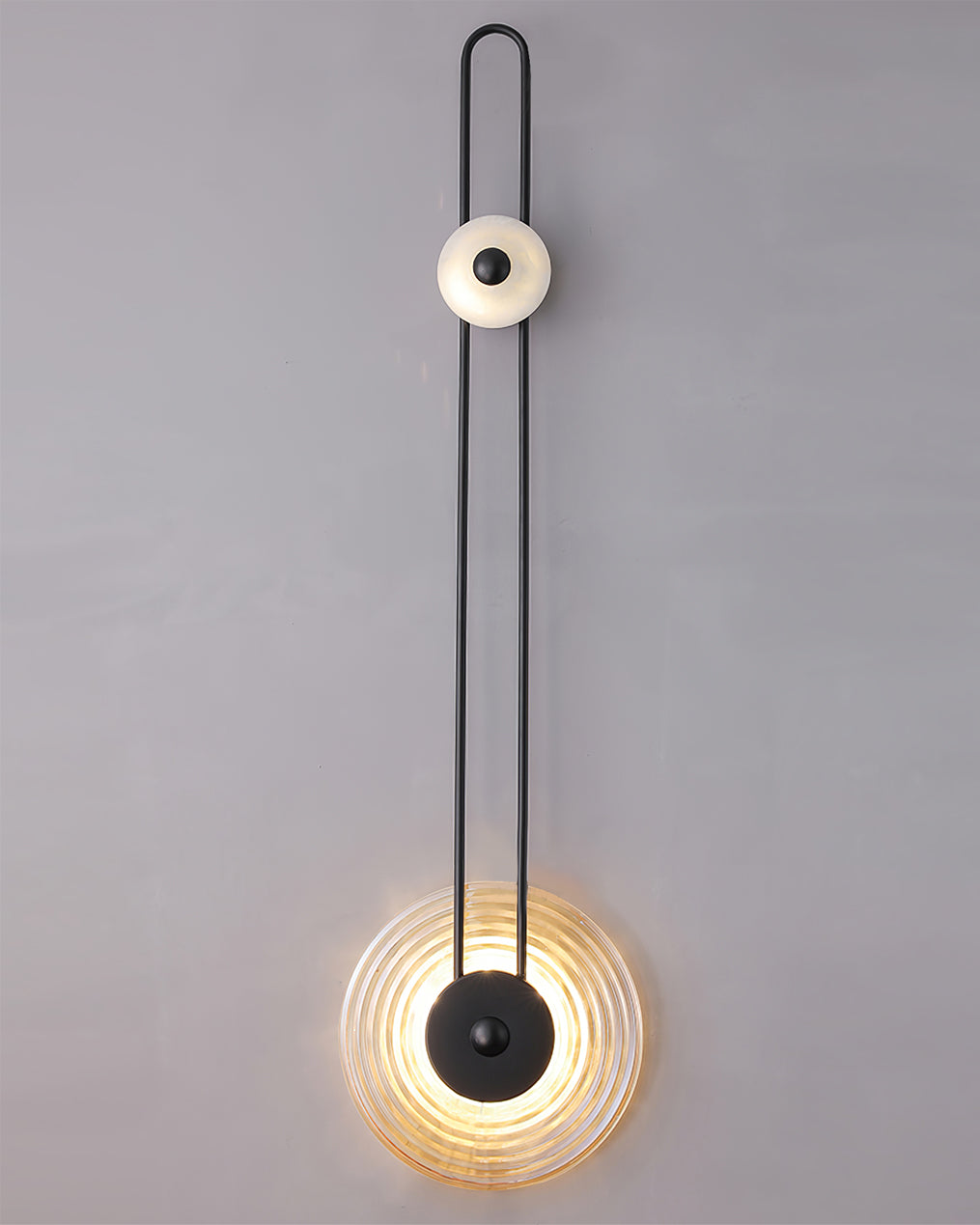 Eiroraria wandlamp sculpturale geometrie albast