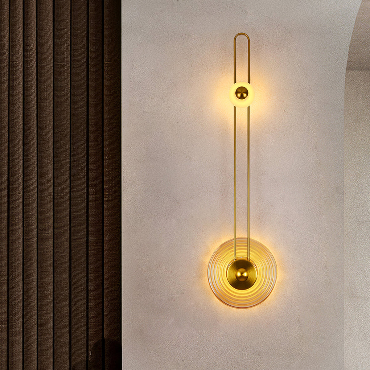 Eiroraria wandlamp sculpturale geometrie albast