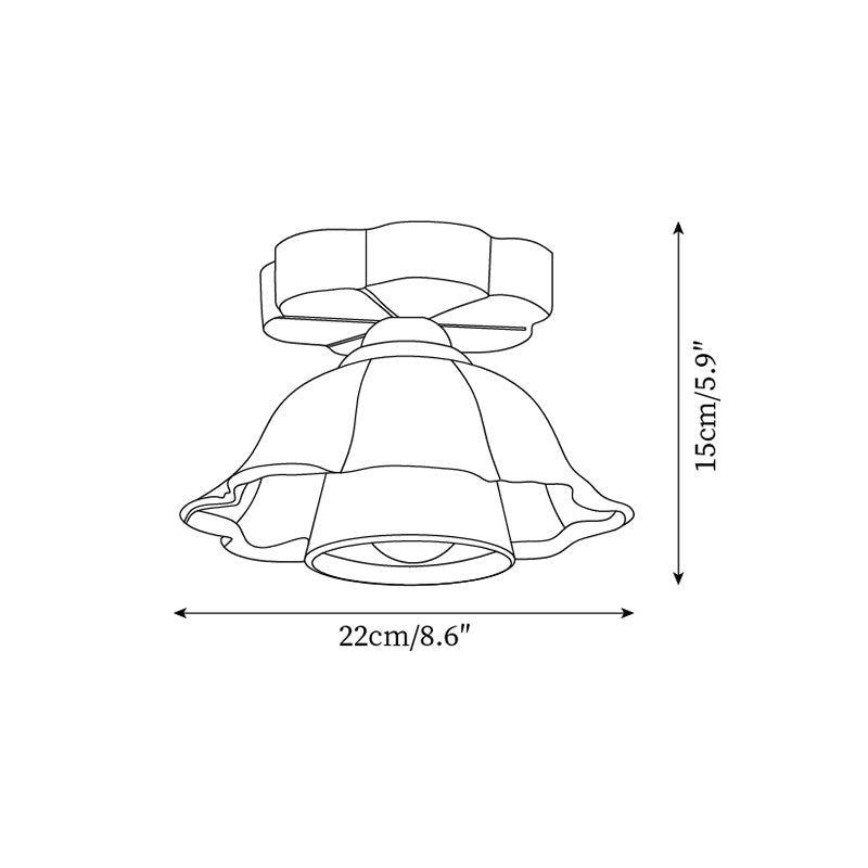 Coral plafondlamp
