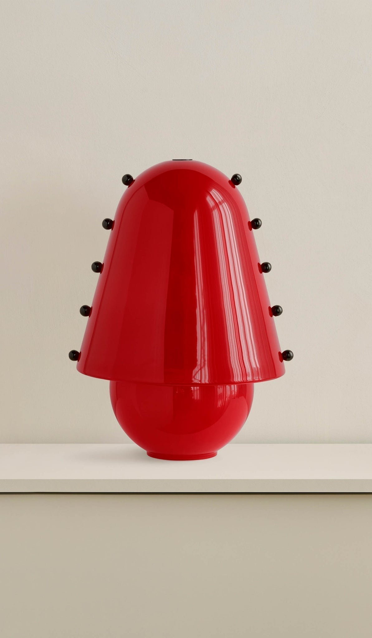Enzo moderne tafellamp van glas