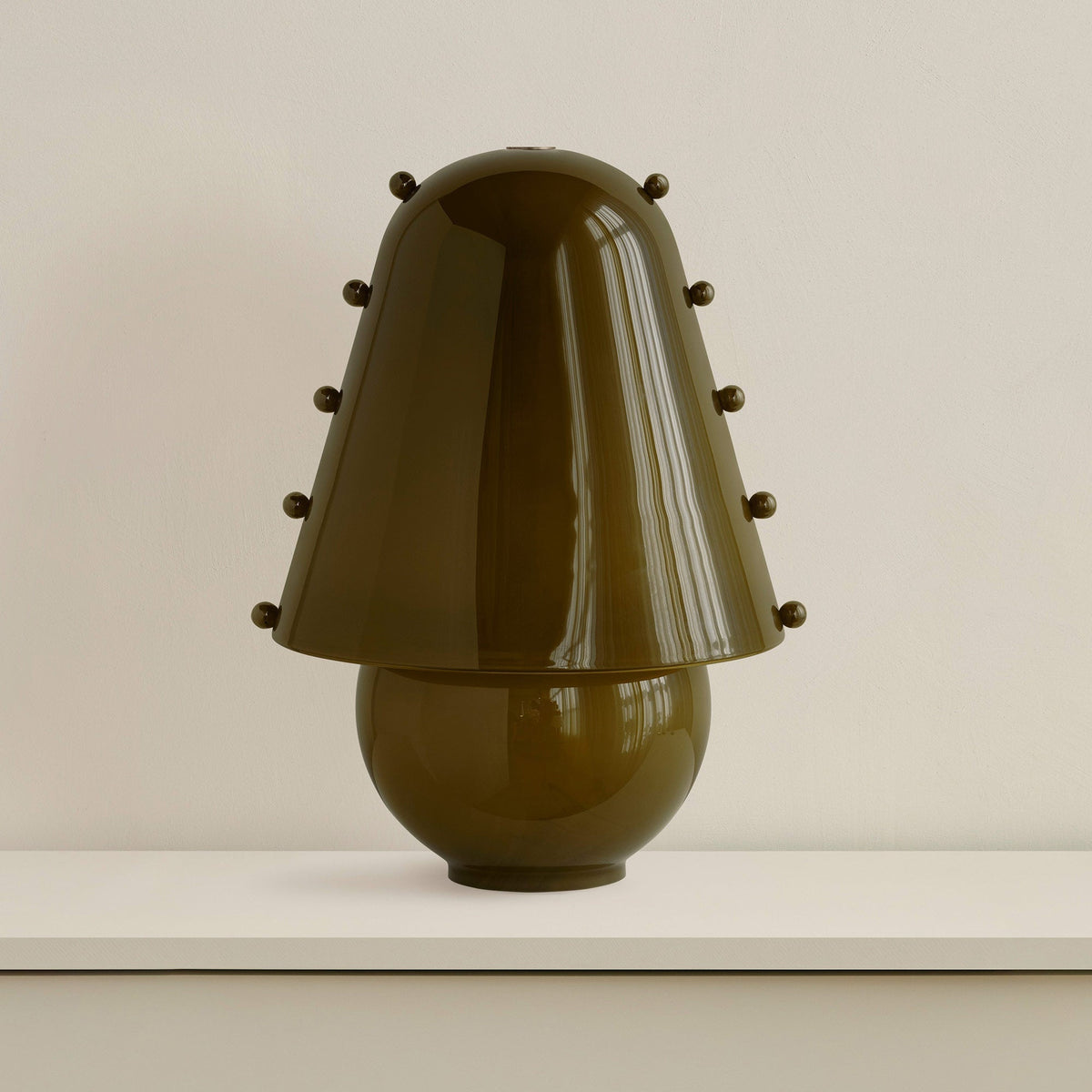 Enzo moderne tafellamp van glas