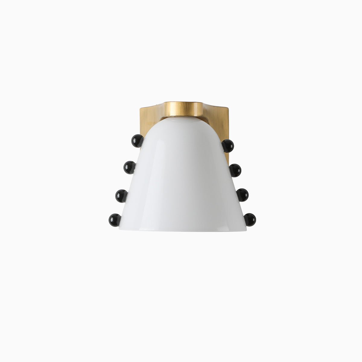 Jude Art Deco glazen wandlamp