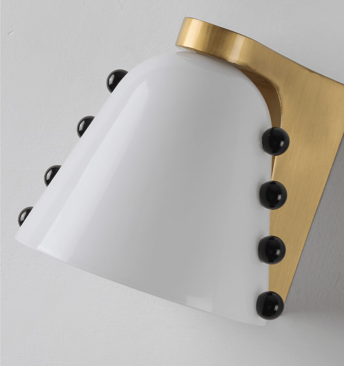Jude Art Deco glazen wandlamp