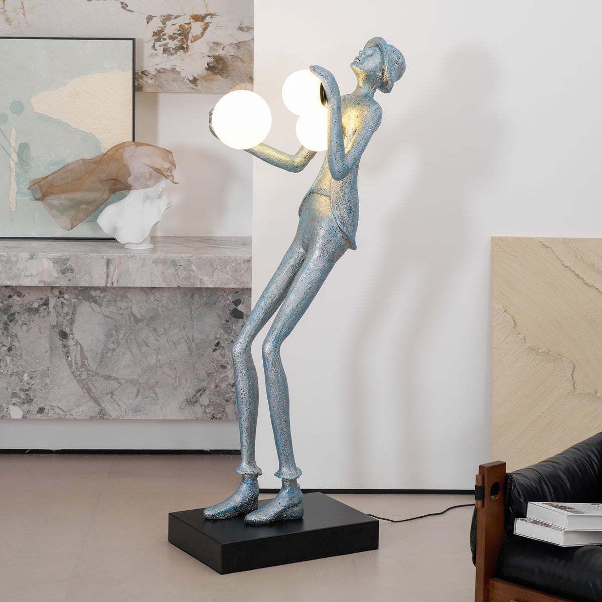 Seloia Gentleman Sculpture vloerlamp